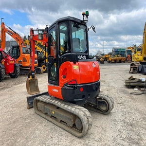 Excavatrice de chantier Kubota U48 4,8 tonnes, type chenillé, avec moteur puissant, pompe, PLC, boîte de vitesses, prête à être expédiée, en stock - Product Image 6
