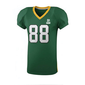 Latest Design New Style American Football Uniform Premium Quality Printed Solid Color Customizable Colors Logo 100% Polyester - Product Image 2