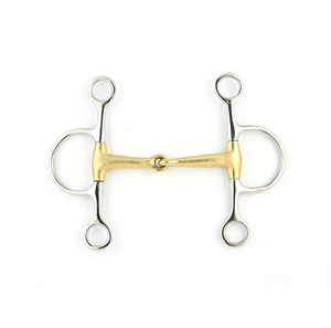 Bocado de alambre trenzado de acero inoxidable para caballos, tipo media cuchara, con boca suave, marca y modelo Fabric - Product Image 3