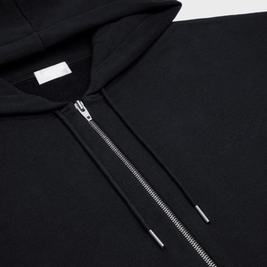 เสื้อฮู้ดซิปผู้ชายผ้าฝ้าย 100% สไตล์สตรีทแวร์แบบมีเชือกผูก ปรับแต่งได้ตามสั่ง ขายส่ง - Product Image 4