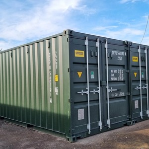 Conteneurs de transport maritimes en acier avec barres de verrouillage sécurisées et planchers durables pour le stockage de marchandises - Product Image 2