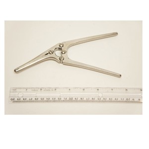 Pinzas Quirúrgicas Hosanna de Alta Calidad para Trituración Intestinal, Pinzas de Píloro Manuales Reutilizables de 70 mm de Largo, Pinza Serr de 203 mm de Acero Inoxidable - Product Image 4