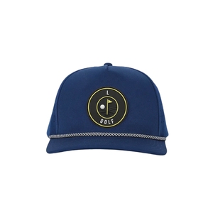 Casquette de golf personnalisée imperméable avec logo en caoutchouc, haute qualité, perforations découpées au laser, casquette snapback perforée VN - Product Image 1