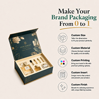 Boîte cadeau magnétique de luxe, emballage personnalisé pour parfum et artisanat, boîte rigide à fermeture magnétique pliable, emballage haut de gamme pour cadeaux et artisanat