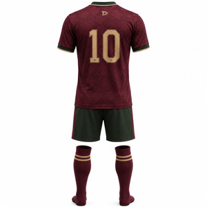 2026 New Season Retro Football Shirt Kit Bulk: Vintage Style <b>Soccer</b> Jersey with Modern Sublimation Printing Teamwear Uniform - Product Image 2