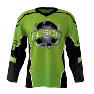 Maillot de hockey sur glace pour hommes 100% polyester respirant, logo personnalisable sur le dos/avant, haute qualité, vente en gros - Product Image 4