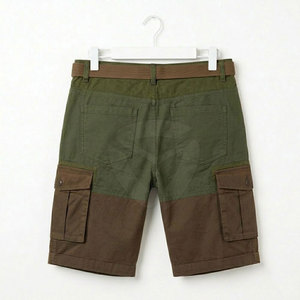 Comfortable Men Cargo Shorts With Elastic Waist And Loose Fit Ideal For Travel And Daily Activities Cargo Shorts - Product Image 2