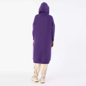 Modest Sportswear for Women 2-Piece Set Solid Long Sleeve Sweatshirt with <b>Islamic</b> Fashion Gym <b>Clothing</b> UPF50+ Lightweight - Product Image 1