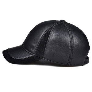 Outdoor Wear <b>Men</b> <b>Baseball</b> Leather <b>Caps</b> For Sale High Quality Casual Wear Leather <b>Cap</b> In Wholesale Rate - Product Image 3