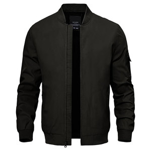 Factory Direct <b>Men</b>’s Bomber <b>Jacket</b> Modern Style Durable Fabric Custom Fit Comfortable Lightweight Seasonal Wear Low MOQ - Product Image 4