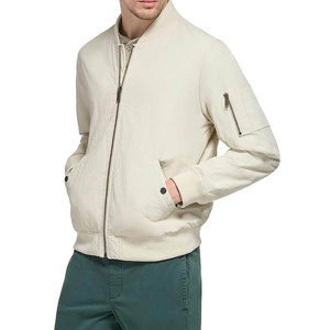 Chaqueta Bomber Ligera para Hombre, Cuello Acanalado, Ropa Exterior Informal a la Moda, Proveedor Mayorista con MOQ Bajo - Product Image 4