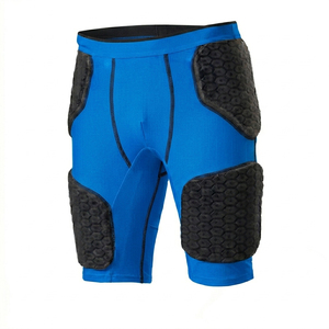 Pantalones de Protección para Fútbol Americano para Hombre, Pantalones Cortos con Almohadillas Integradas, Cordón Ajustable, Equipo de Entrenamiento - Product Image 5
