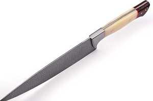 OEM Handmade Best Supplier Cooking Damascus Steel Handmade Damascus Steel Chef <b>Knife</b> With Camel <b>Bone</b> <b>Handle</b> - Product Image 4