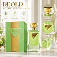 Deold en stock, logo OEM personnalisé, vente en gros, parfum pour femmes 100ml, feuille verte, EDP longue durée
