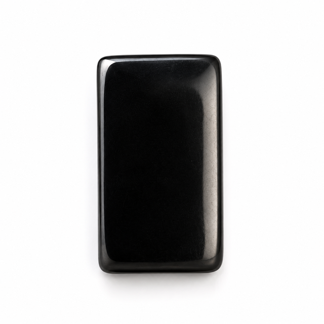Natural Shungite Polished Eco-friendly EMF Protection Chip Sticker for Mobile Phone Laptop Tablet WiFi Router Anti Radiation