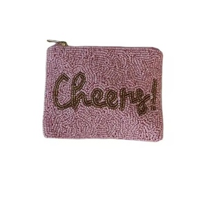 Exclusive Customizable <b>Seed</b> Beads Coin Purse Handcrafted Art Stylish Handmade Beaded Pouch for Small - Product Image 3