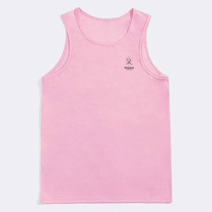 เสื้อกล้ามผู้ชายสีพื้นขายส่ง เสื้อกีฬา เสื้อกล้ามออกกำลังกายผู้ชายแบบสั่งทำ - Product Image 1