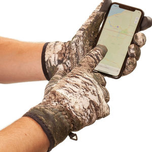 Gants de chasse en gros, camouflage, légers, avec manchette en sergé, faible MOQ, OEM personnalisé, gants tactiques de sécurité pour l'extérieur - Product Image 5