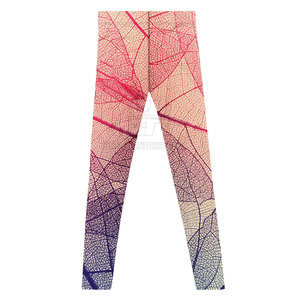 New Sublimation Printed <b>Men's</b> Slim Fit <b>Tight</b> Leggings <b>for</b> Gym and Running with Custom Logo Design With Waist Grip - Product Image 2
