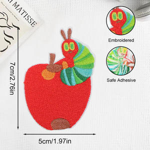Wholesale Embroidery Patch Custom Decorative Emblem Fabric <b>Badge</b> for Jackets Hats Shirts Bags Clothing Factory Iron On <b>Sew</b> - Product Image 5
