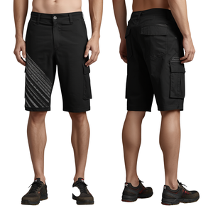 Pantalones Cortos Cargo de Inspiración Urbana para Hombre con Diseño Velocity Motion y Características de Diseño Utilitario Premium - Product Image 3