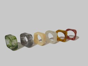 Fashion <b>Resin</b> <b>Ring</b> for Women Men Casual Party Wear Jewelry - Product Image 4