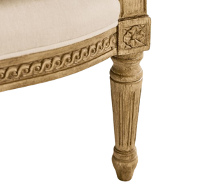 Sillones de Madera de Teca Sólida con Tapicería de Acabado Natural, Diseño Contemporáneo de Alta Calidad para Sala de Estar, Dormitorio y Uso en Hoteles - Product Image 5