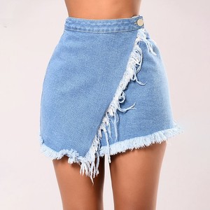 Wholesale womens high waist denim maxi <b>skirt</b> custom manufacturer for fashion stores US bulk orders OEM bulk - Product Image 4