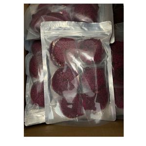 Fruits du dragon lyophilisés du Vietnam de haute qualité, chair rouge et blanche, moins sucrés, goût doux, pour chaînes de magasins internationales - Product Image 5