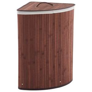 Panier à linge tissé en bambou, boîte de rangement ronde, accessoires de maison, organisateurs, grands ensembles de salle de bain - Product Image 4
