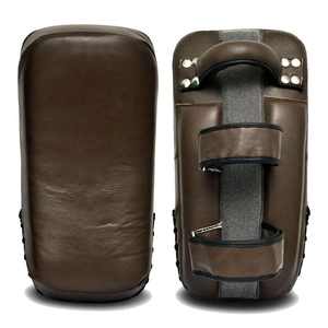 Lightweight PU Leather Kick Pads with Firm <b>Grip</b> Handle and Safety <b>Control</b> High Density Design for Boxing Training Kicking Shield - Product Image 1