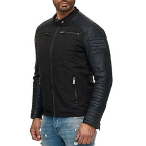 Men's <b>Jackets</b> Leather Sleeve Bomber Baseball Letterman Verity <b>Jackets</b> - Product Image 2
