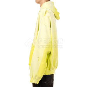 เสื้อฮู้ดผ้าฟลีซสำหรับฤดูหนาว ระบายอากาศได้ดี คุณภาพสูง หลายสี สำหรับผู้ชาย แบบกันแดด - Product Image 2