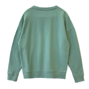 Sudadera Personalizada de Felpa Francesa Lisa, Unisex, Cuello Redondo, Diseño OEM, Talla Grande, en Venta - Product Image 3