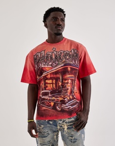 Camisetas de Algodón 100% para Hombre, Ecológicas, Antiarrugas, con Serigrafía, de 300 GSM, para la Moda de Invierno - Product Image 1