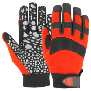 ถุงมืออุตสาหกรรมคุณภาพสูง ทนทาน แข็งแรง ยี่ห้ออามาร่า  หนังสังเคราะห์เสริมความแข็งแรง ป้องกันแรงกระแทก - Product Image 3