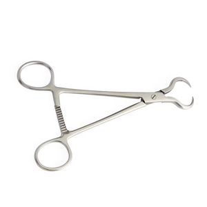 Forceps de Lewin Premium pour la perforation vertébrale, en acier inoxydable de qualité chirurgicale, à mâchoires courbées dentelées pour la préhension et la réduction osseuse - Product Image 4