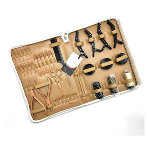 Kit d'outils pour extensions de cheveux, pinces professionnelles en acier inoxydable pour extensions de cheveux avec aiguille à coudre, micro-perles, boucle, fil et pinces - Product Image 1