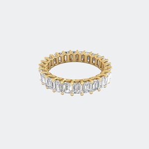 925 Sterling <b>Silver</b> <b>Emerald</b> Cut Lab Grown Diamond <b>Ring</b> Women Luxury 3.90CTW Certified EF Color VS VVS Purity Wedding Engagement - Product Image 2
