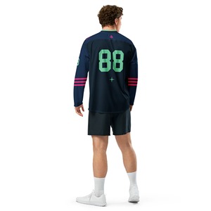 Maillots de hockey sur glace personnalisés Sibrin |   Noms et numéros d'équipe imprimés entièrement personnalisés |   Tissu respirant et anti-humidité 100% - Product Image 6