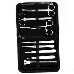 Kit de dissection en acier inoxydable certifié CE pour les étudiants en biologie Manuel de formation en médecine vétérinaire Marque privée OEM disponible - Product Image 2