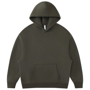 1. Sweat à capuche streetwear d'hiver OEM avec logo personnalisé, coupe oversize, 100 % coton French Terry et options d'étiquetage privé - Product Image 5