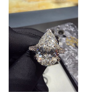 Anillo de Diamantes de Platino de Alta Gama, Joyería Fina Elegante para Bodas, Fiestas y Ocasiones Especiales - Product Image 6