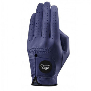 Gants de golf en cuir véritable très demandés, super doux, légers, respirants, avec sangle de poignet réglable pour golfeurs professionnels - Product Image 3