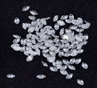 RCK Global Lot de diamants de laboratoire synthétiques taille marquise Infinity Horizon 12x6mm, 1,5ct+, D VVS CVD, Solitaire Majestueux et de Présence