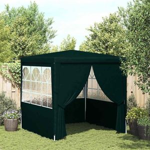 Tenda Professionale Verde per Matrimoni ed Eventi con Pareti Laterali, 0,3 Oz/ft2, Dimensioni 6,6 X 6,6 Piedi - Product Image 1