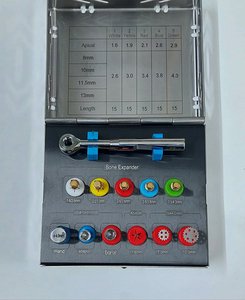 Kit d'expansion osseuse pour implants dentaires, 12 pièces, instruments chirurgicaux en acier inoxydable pour l'expansion osseuse et la chirurgie implantaire - Product Image 5