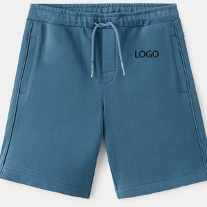 Pantalones Cortos de Verano para Niños con Ajuste Cómodo y Relajado para Compradores al por Mayor 2026, Cintura Elástica con Cordones, Diseño Casual para Niños - Product Image 1