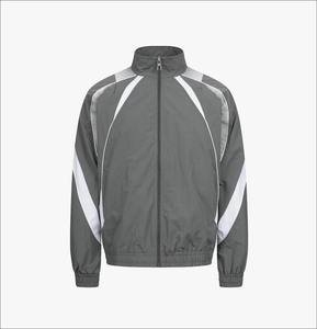 Ensemble coupe-vent décontracté d'hiver OEM pour hommes JUZEE SPORTS JS-WS-047, survêtement en nylon, veste de sport zippée, respirante, haute qualité - Product Image 4