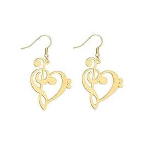 Petites boucles d'oreilles pour femmes, style bohème, en laiton doré Chandbali, modèle ethnique en laiton poli - Product Image 2